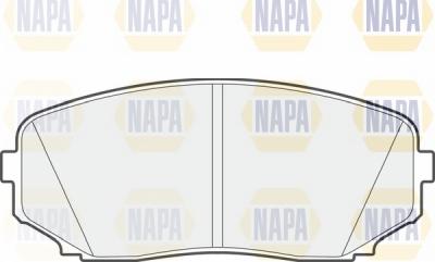 NAPA NBP1754 - Brake Pad Set, disc brake www.autospares.lv