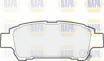 NAPA NBP1732 - Brake Pad Set, disc brake www.autospares.lv