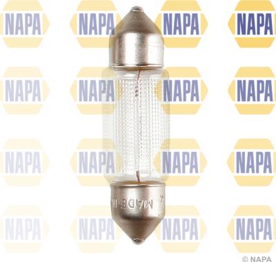 NAPA NBU2264 - Kvēlspuldze, Numura apgaismojuma lukturis www.autospares.lv