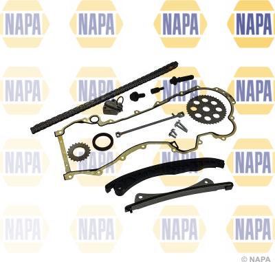 NAPA NCK4009 - Комплект цепи привода распредвала www.autospares.lv