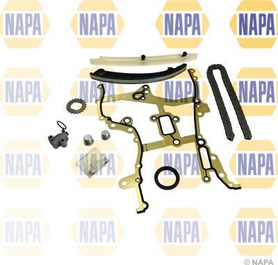 NAPA NCK4007 - Sadales vārpstas piedziņas ķēdes komplekts autospares.lv