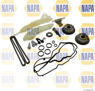 NAPA NCK4013 - Комплект цепи привода распредвала www.autospares.lv