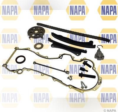 NAPA NCK4176 - Комплект цепи привода распредвала www.autospares.lv