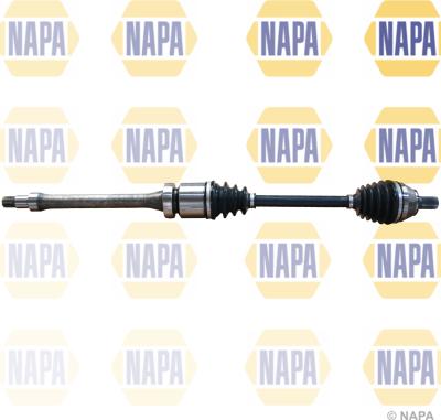 NAPA NDS1034R - Piedziņas vārpsta www.autospares.lv