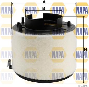 NAPA NFA1295 - Air Filter, engine www.autospares.lv