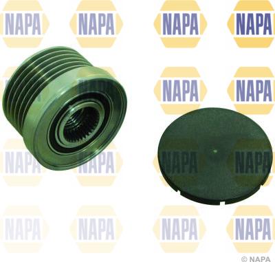 NAPA NOP1093 - Шкив генератора, муфта www.autospares.lv