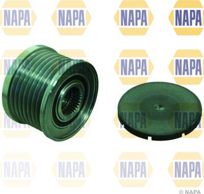 NAPA NOP1092 - Шкив генератора, муфта www.autospares.lv