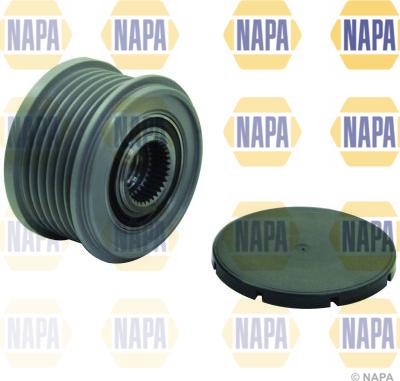 NAPA NOP1046 - Шкив генератора, муфта www.autospares.lv