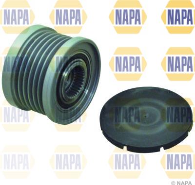 NAPA NOP1043 - Piedziņas skriemelis, Ģenerators www.autospares.lv