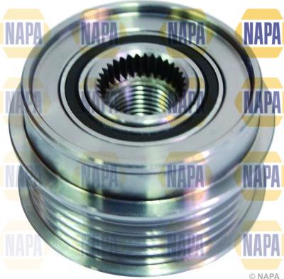 NAPA NOP1058 - Шкив генератора, муфта www.autospares.lv