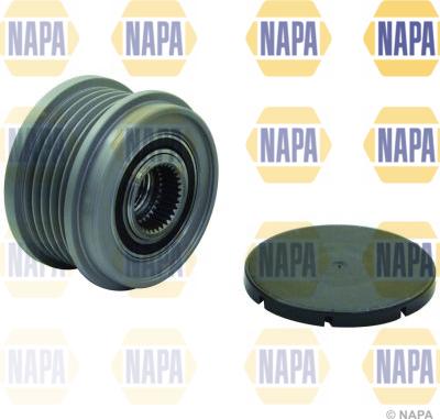 NAPA NOP1065 - Pulley, alternator, freewheel clutch www.autospares.lv