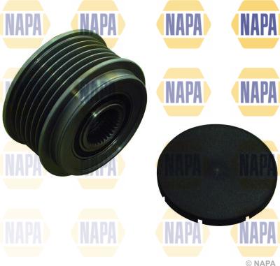 NAPA NOP1009 - Piedziņas skriemelis, Ģenerators www.autospares.lv