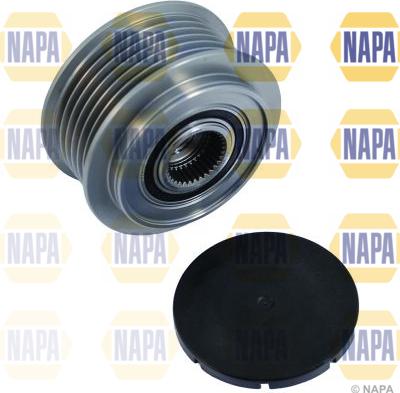 NAPA NOP1016 - Шкив генератора, муфта www.autospares.lv