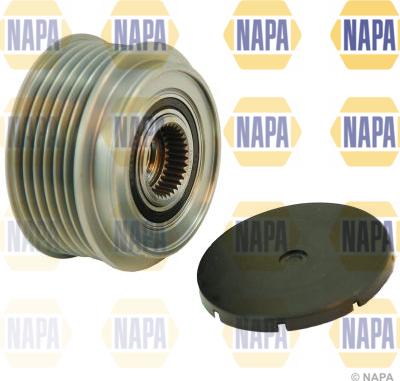 NAPA NOP1012 - Pulley, alternator, freewheel clutch www.autospares.lv