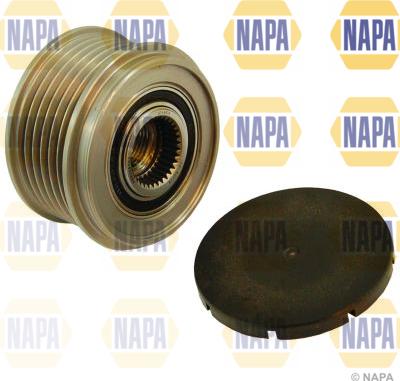 NAPA NOP1017 - Pulley, alternator, freewheel clutch www.autospares.lv