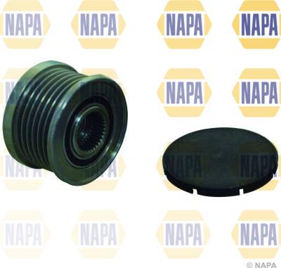 NAPA NOP1085 - Шкив генератора, муфта www.autospares.lv