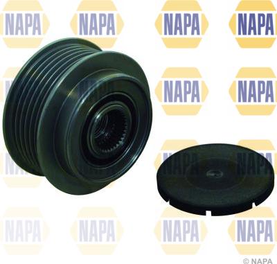 NAPA NOP1082 - Pulley, alternator, freewheel clutch www.autospares.lv