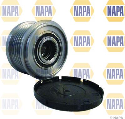 NAPA NOP1020 - Шкив генератора, муфта www.autospares.lv