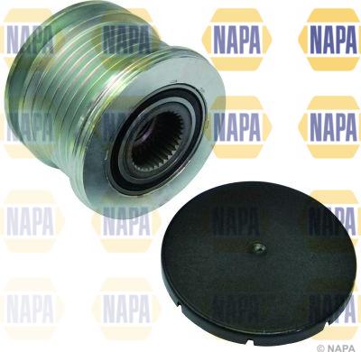 NAPA NOP1076 - Pulley, alternator, freewheel clutch www.autospares.lv