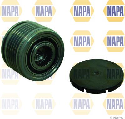 NAPA NOP1140 - Шкив генератора, муфта www.autospares.lv