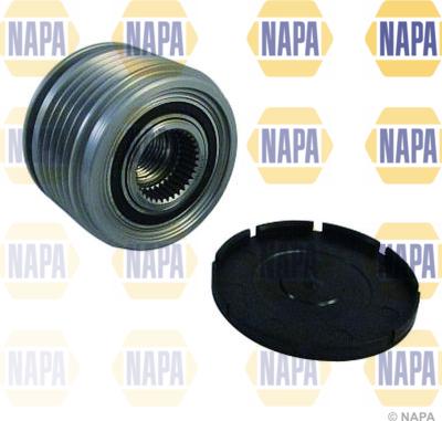 NAPA NOP1142 - Pulley, alternator, freewheel clutch www.autospares.lv