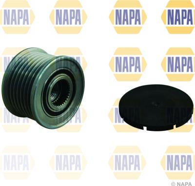 NAPA NOP1158 - Шкив генератора, муфта www.autospares.lv