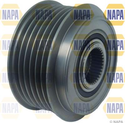 NAPA NOP1152 - Шкив генератора, муфта www.autospares.lv