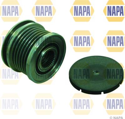 NAPA NOP1104 - Piedziņas skriemelis, Ģenerators www.autospares.lv