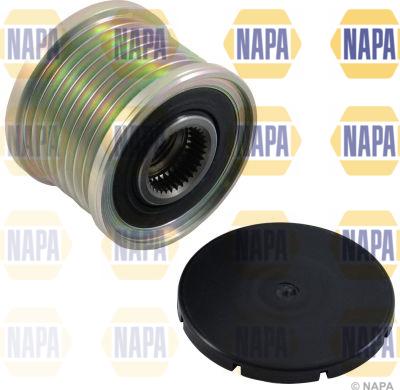 NAPA NOP1102 - Pulley, alternator, freewheel clutch www.autospares.lv