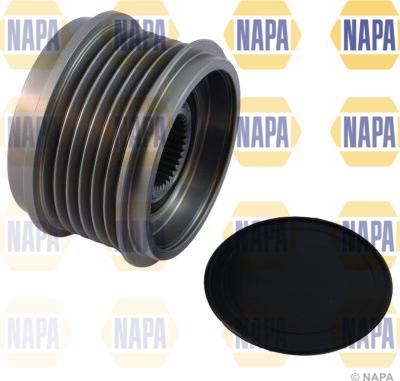 NAPA NOP1116 - Pulley, alternator, freewheel clutch www.autospares.lv