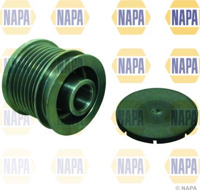 NAPA NOP1113 - Pulley, alternator, freewheel clutch www.autospares.lv