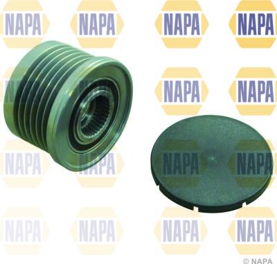 NAPA NOP1133 - Шкив генератора, муфта www.autospares.lv