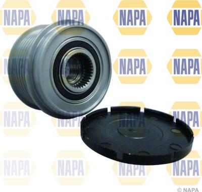 NAPA NOP1129 - Pulley, alternator, freewheel clutch www.autospares.lv