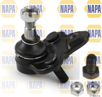 NAPA NST0135 - Шаровая опора, несущий / направляющий шарнир www.autospares.lv