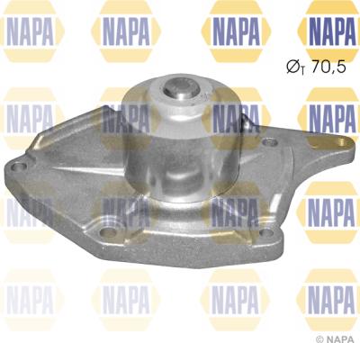 NAPA NWP1443 - Water Pump www.autospares.lv