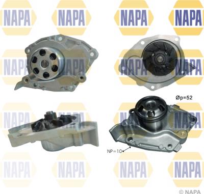 NAPA NWP1455 - Ūdenssūknis www.autospares.lv