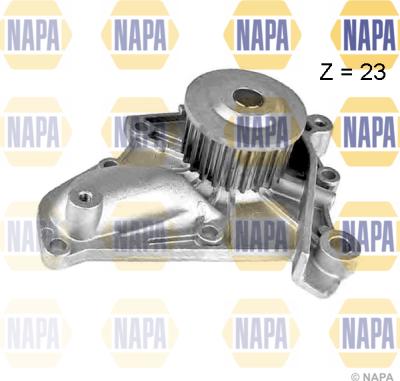 NAPA NWP1512 - Ūdenssūknis www.autospares.lv