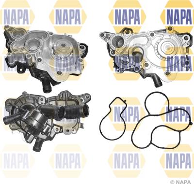 NAPA NWP1057 - Водяной насос www.autospares.lv