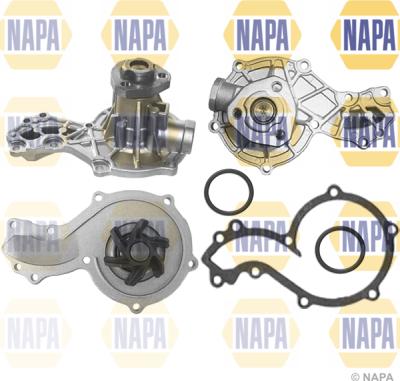 NAPA NWP1004 - Водяной насос www.autospares.lv