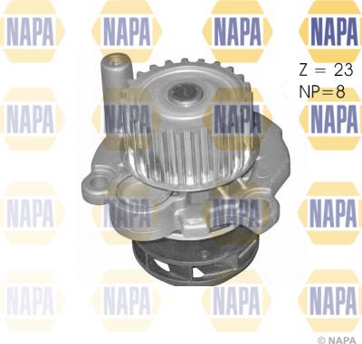 NAPA NWP1023 - Ūdenssūknis www.autospares.lv