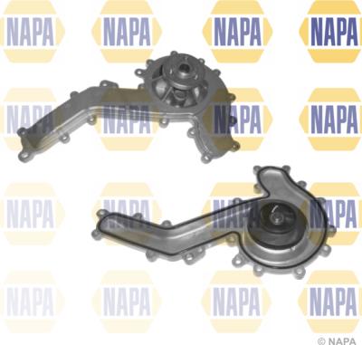 NAPA NWP1075 - Водяной насос www.autospares.lv