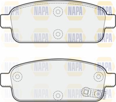 NAPA PBP7130 - Brake Pad Set, disc brake www.autospares.lv