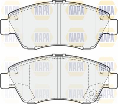 NAPA PBP7395 - Brake Pad Set, disc brake www.autospares.lv