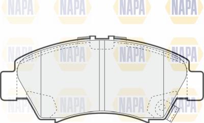 NAPA PBP7374 - Brake Pad Set, disc brake www.autospares.lv