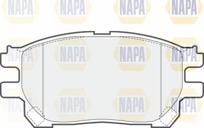 NAPA PBP7232 - Brake Pad Set, disc brake www.autospares.lv