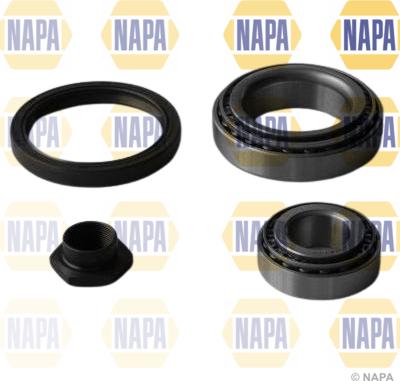 NAPA PWB1064 - Подшипник ступицы колеса, комплект www.autospares.lv