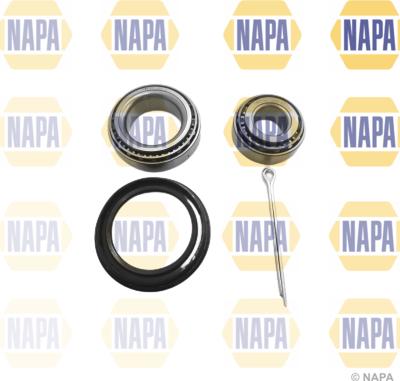 NAPA PWB1001 - Подшипник ступицы колеса, комплект www.autospares.lv