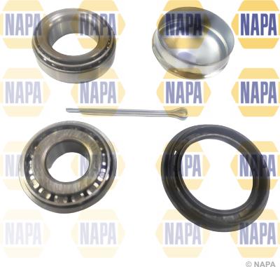 NAPA PWB1023 - Подшипник ступицы колеса, комплект www.autospares.lv