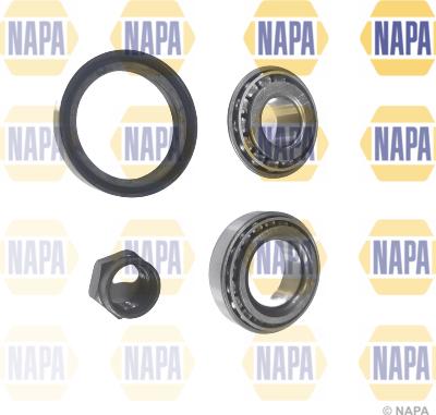 NAPA PWB1105 - Подшипник ступицы колеса, комплект www.autospares.lv