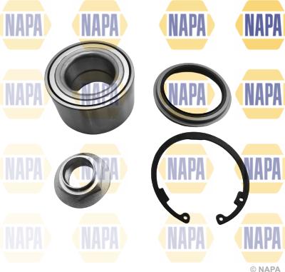 NAPA PWB1106 - Подшипник ступицы колеса, комплект www.autospares.lv